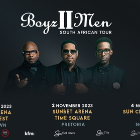 BOYZ II MEN IS COMING TO SOUTH AFRICA🎤